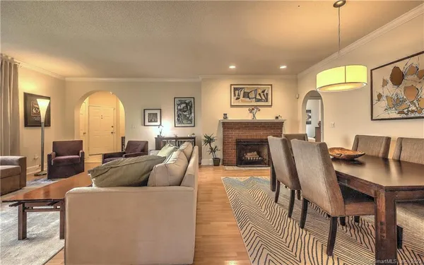 a close view of a fireplace