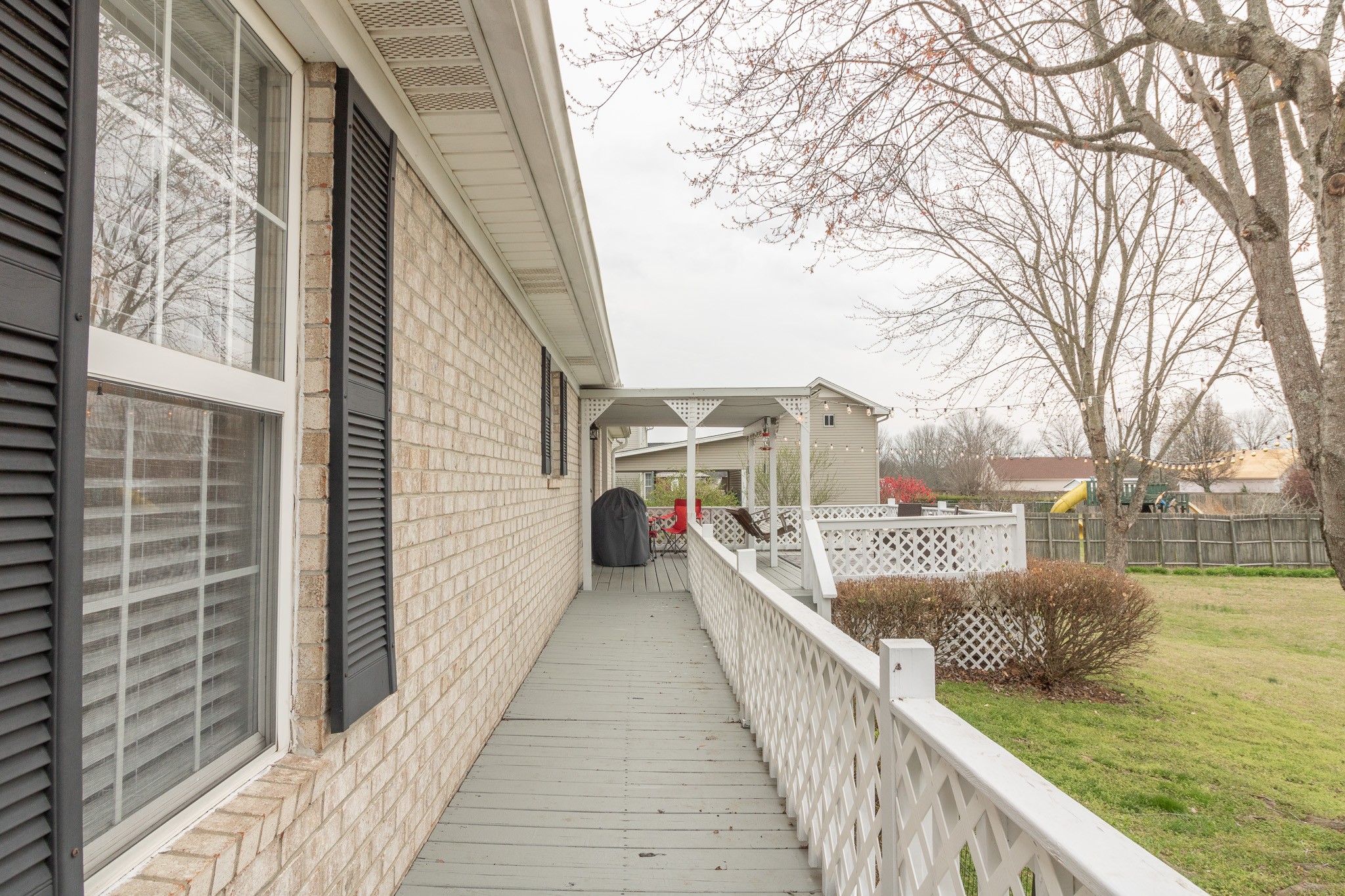 8602 Hickory Ridge Road Mount Juliet, TN 37122 - Photo 65 of 68 a view of a balcony with two chairs