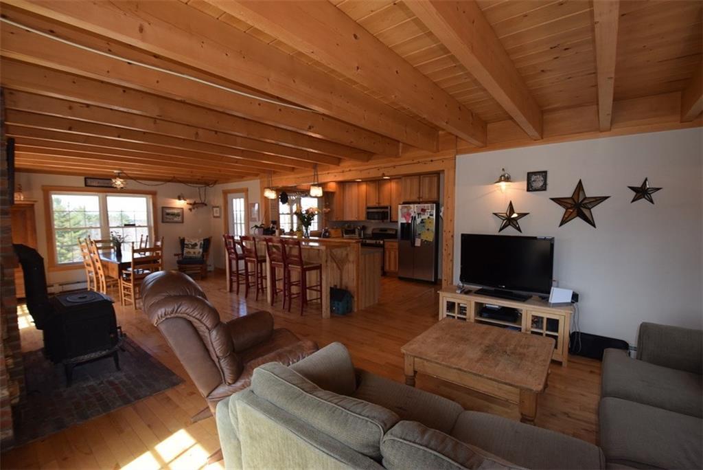 87 Sweet Road Lincoln, ME 04457 - Photo 14 of 35 View from a corner of the living...