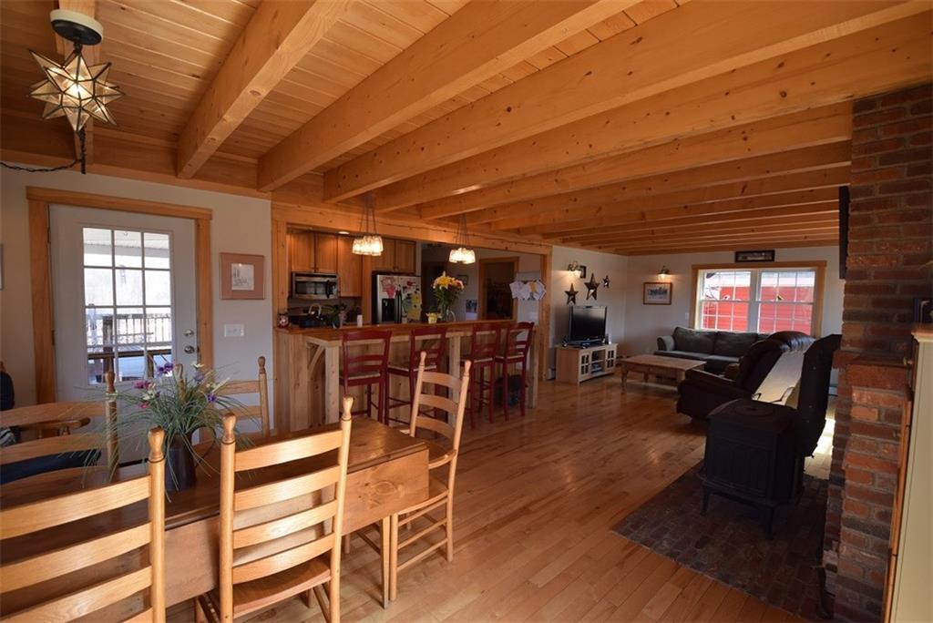 87 Sweet Road Lincoln, ME 04457 - Photo 18 of 35 A view from the dining area, the...