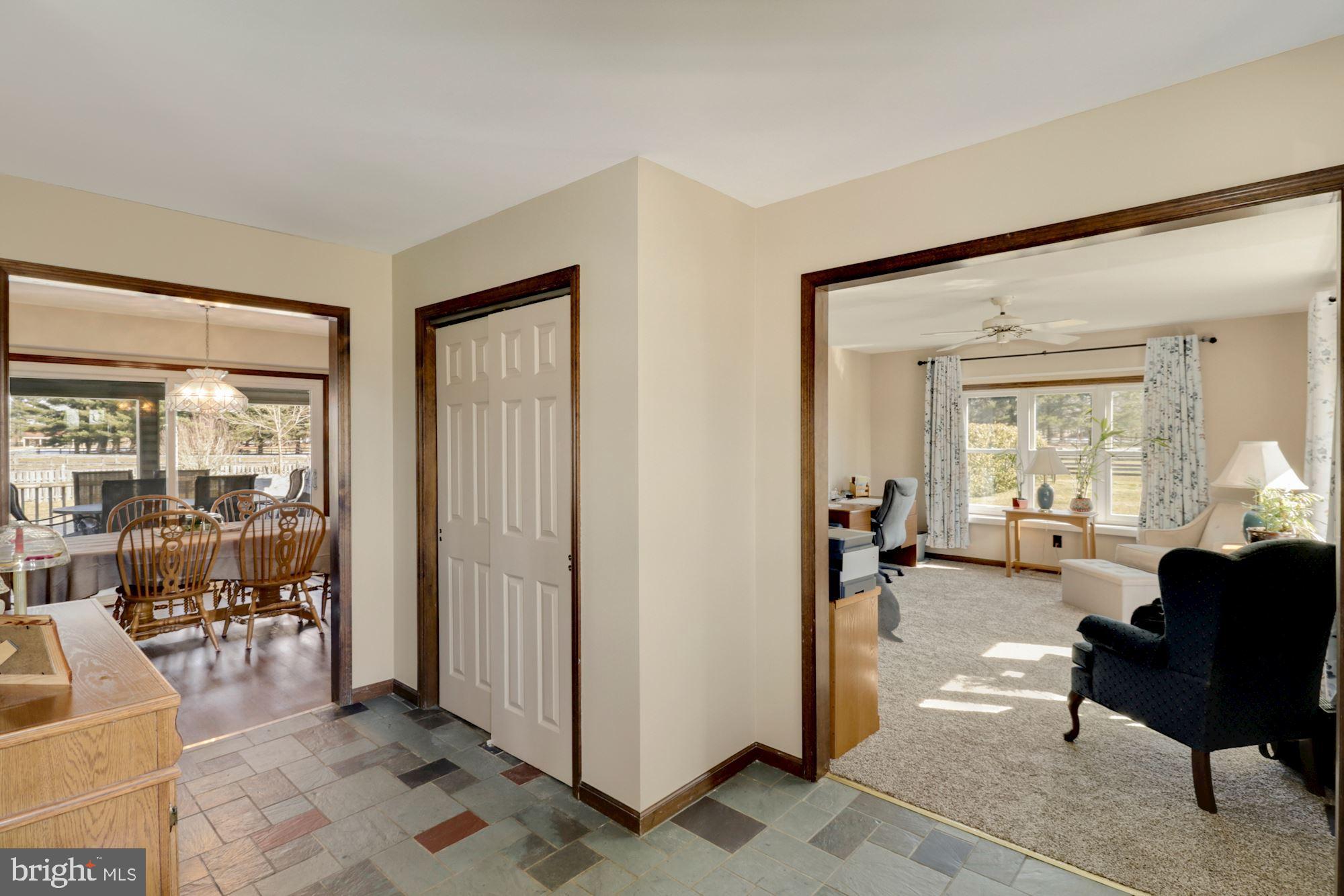 64 Eayrestown Road Medford, NJ 08055 - Photo 8 of 116 Entrance and view of office / formal dining room.