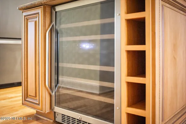 a view of front door