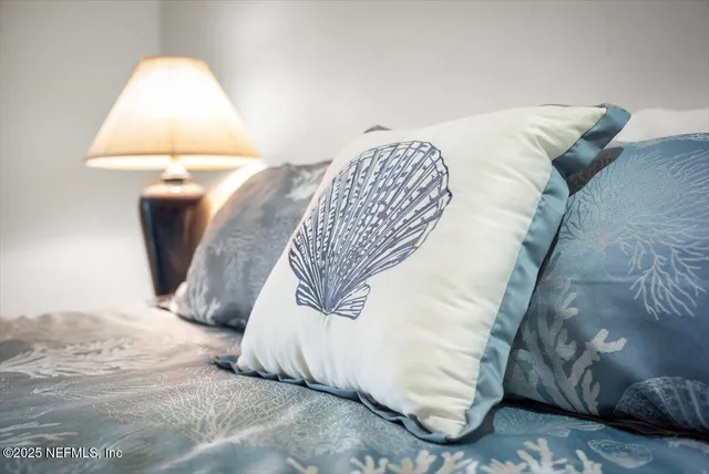 a view of balcony with city view