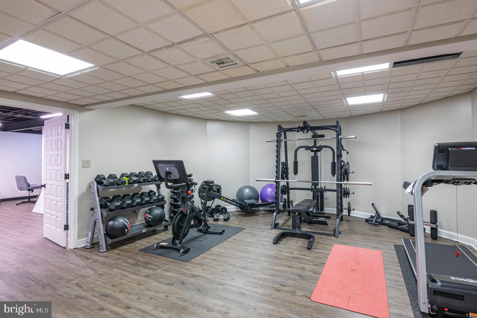 1504 Old Mill Road Reading, PA 19610 - Photo 66 of 79 Fully finished Exercise area