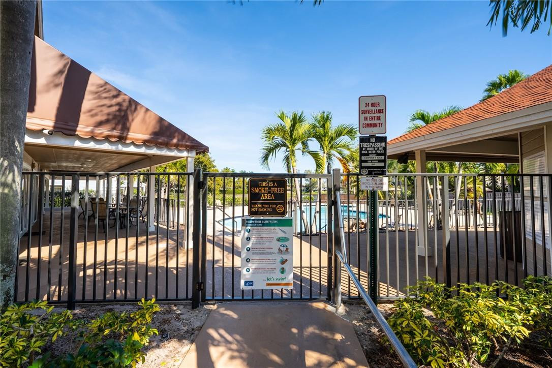 5340 Buckhead Circle, Unit 2030 Boca Raton, FL 33431 - Photo 33 of 42 Entrance to the pool.