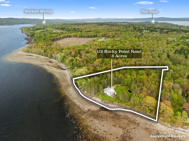 $995,000 | 112 Rocky Point Road, Stockton Springs, ME 04981