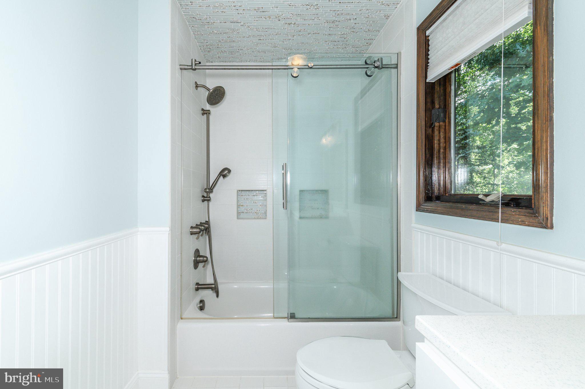 434 4th Street Atco, NJ 08004 - Photo 27 of 69 a bathroom with a shower and a toilet