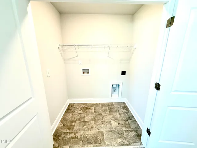 a swimming pool with trees in the background