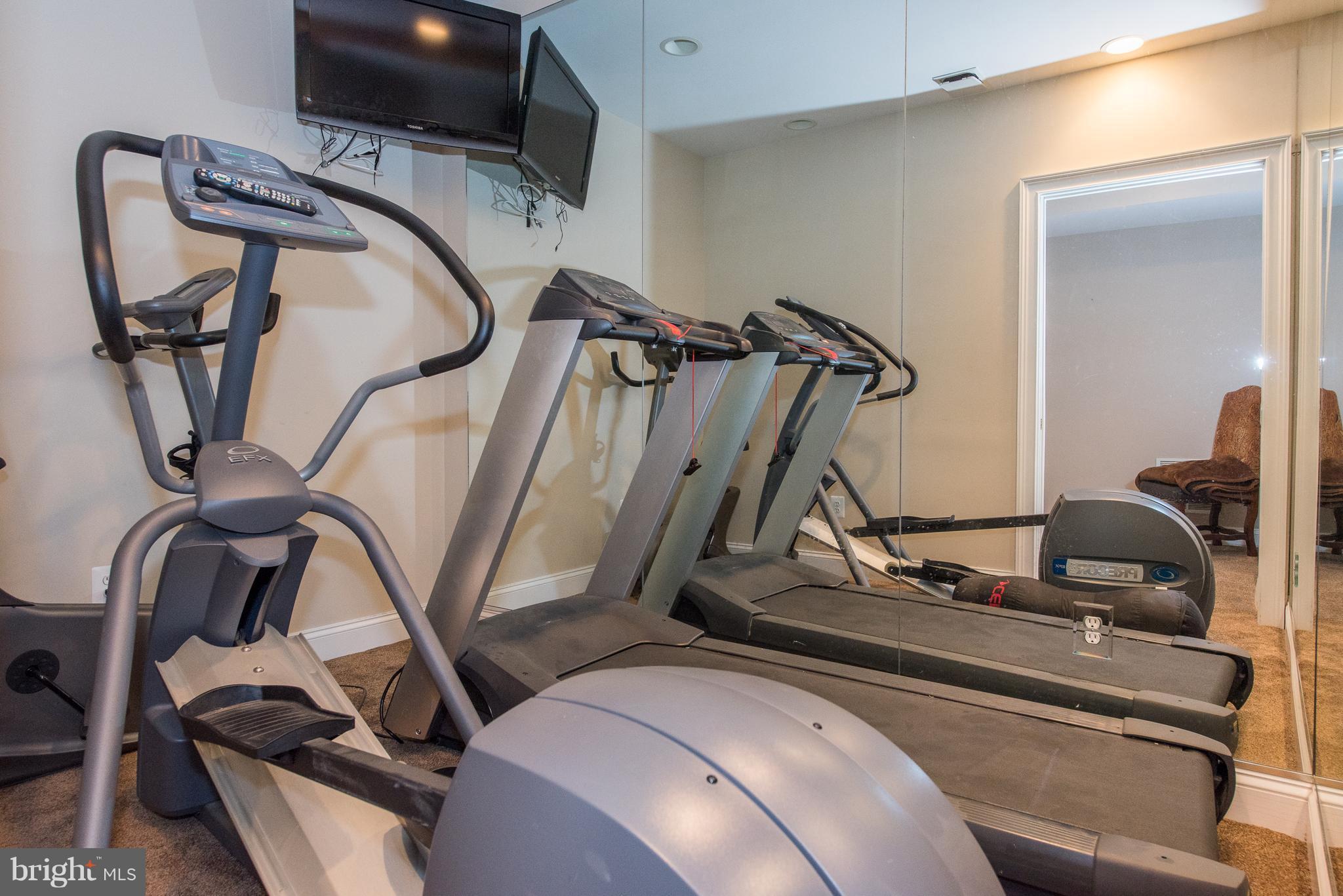 10407 Wetherburn Road Woodstock, MD 21163 - Photo 29 of 30 Lower level gym