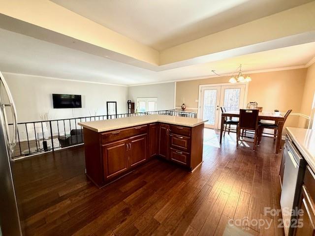 2133 Manawa Lane Fort Mill, SC 29708 - Photo 9 of 35 a kitchen with stainless steel appliances granite countertop a stove and a wooden floors