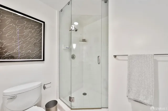 a view of a city with tall buildings