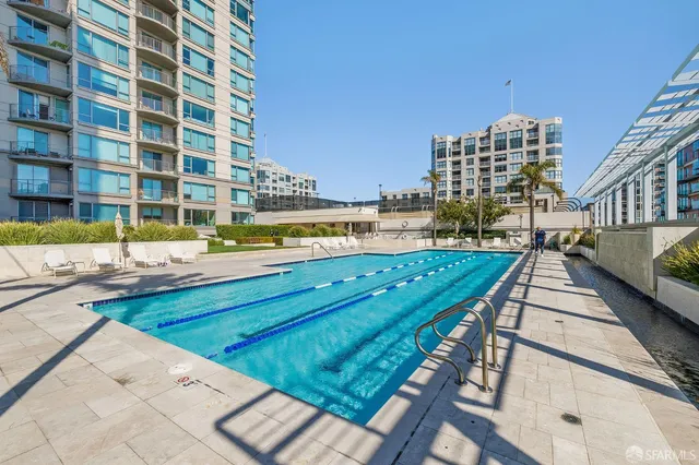 a view of a house with a swimming pool