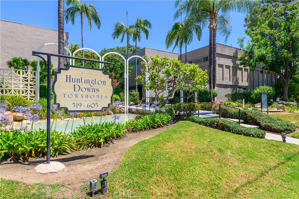 a sign on the side of the building