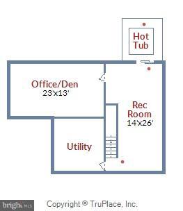 607 Holy Cross Road Baltimore, MD 21225 - Photo 30 of 30 Lower Level Floor Plan