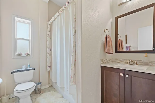 a view of a terrace with a snow