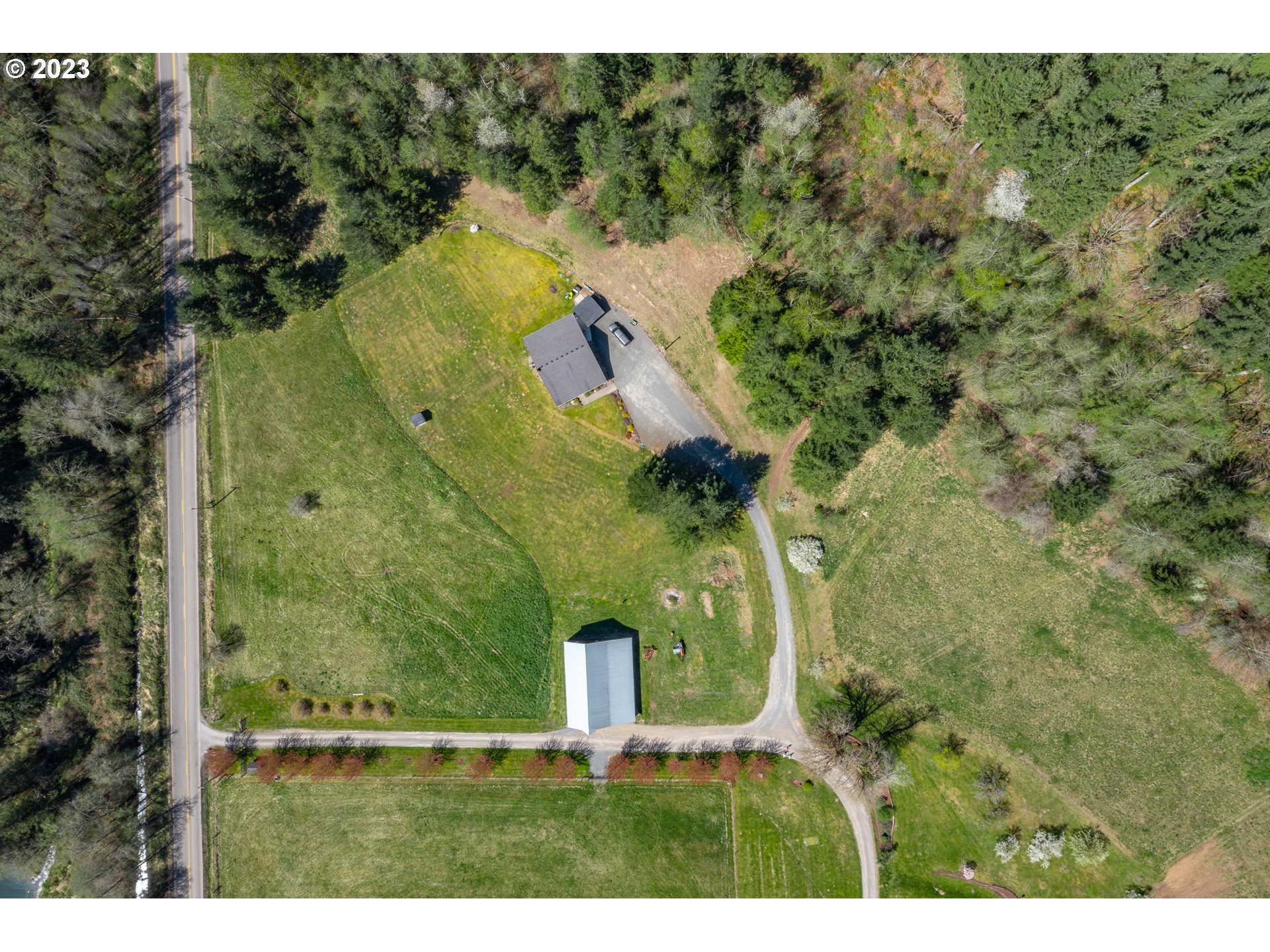 29416 Northeast Healy Road, Unit 2 Amboy, WA 98601 - Photo 11 of 41 a view of swimming pool from a outdoor space