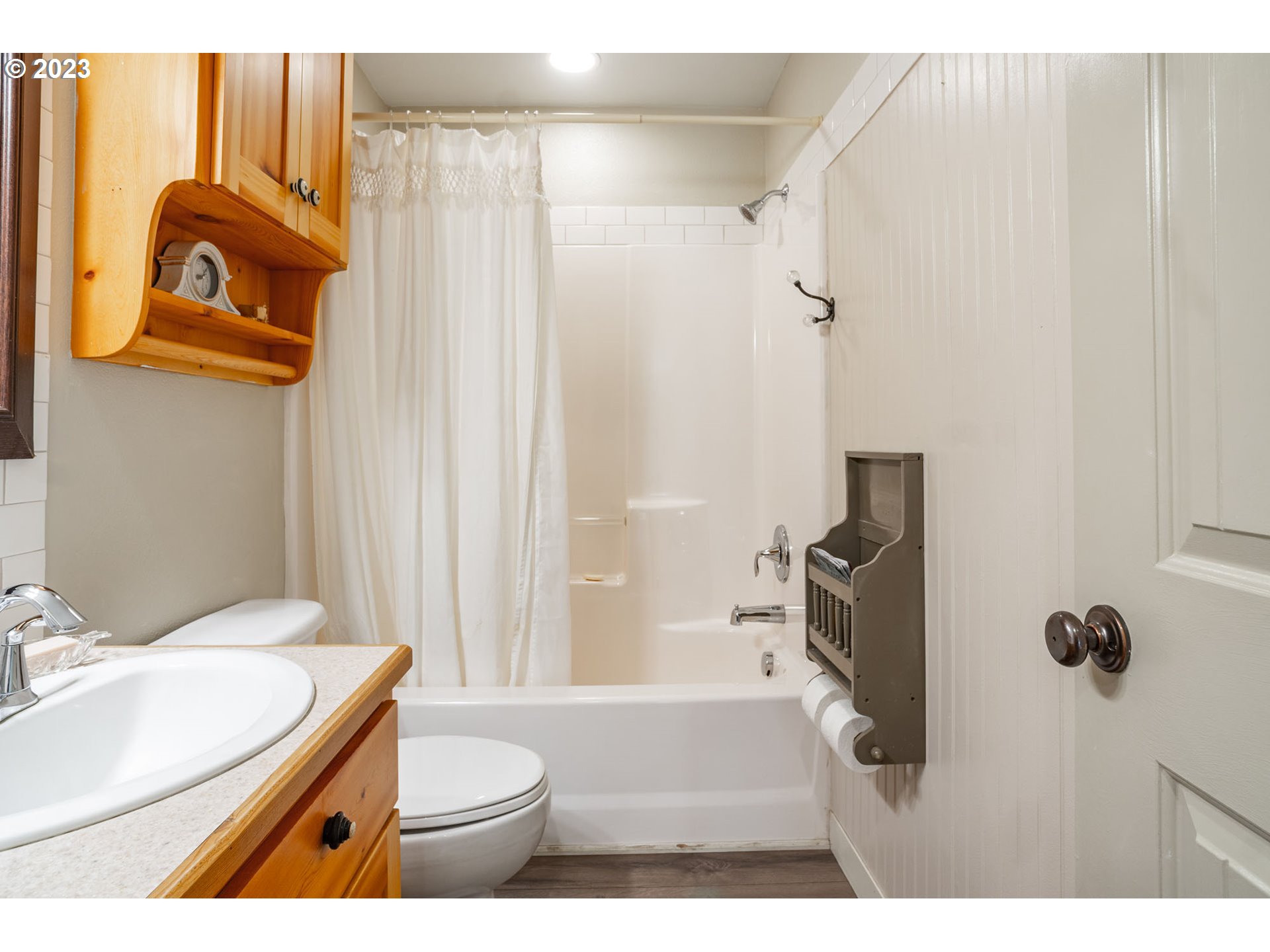 29416 Northeast Healy Road, Unit 2 Amboy, WA 98601 - Photo 26 of 41 a bathroom with a sink a toilet and shower