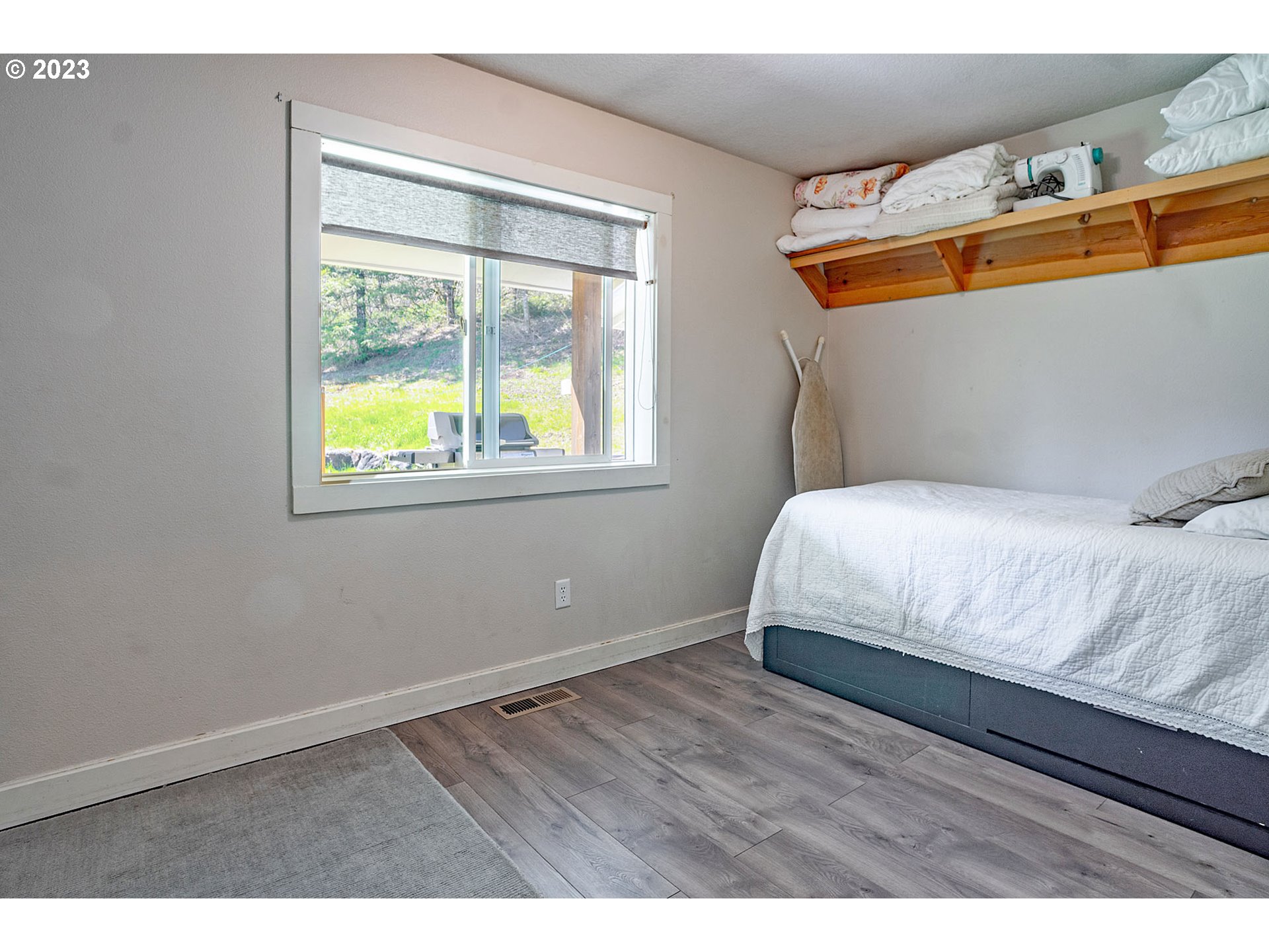 29416 Northeast Healy Road, Unit 2 Amboy, WA 98601 - Photo 27 of 41 a bedroom with a bed and a window