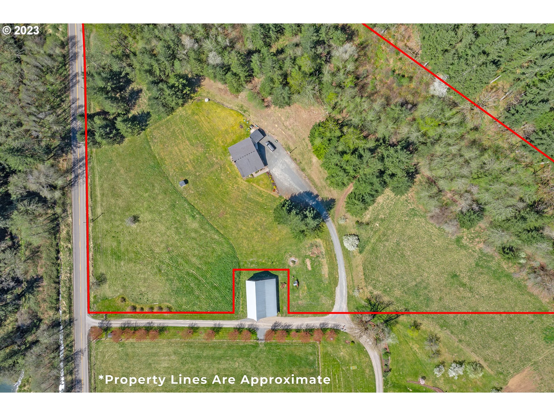 29416 Northeast Healy Road, Unit 2 Amboy, WA 98601 - Photo 39 of 41 view of a yard with an outdoor space