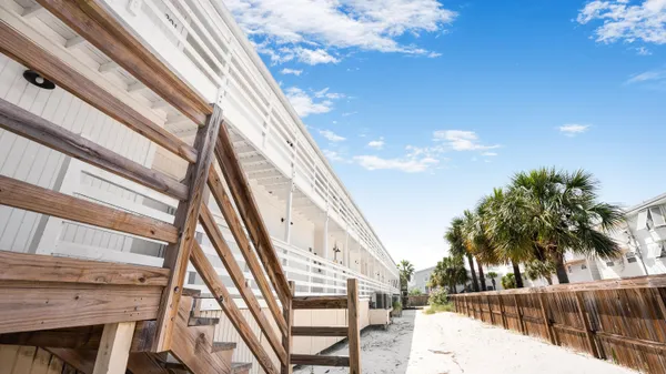 a view of outdoor space building and entryway