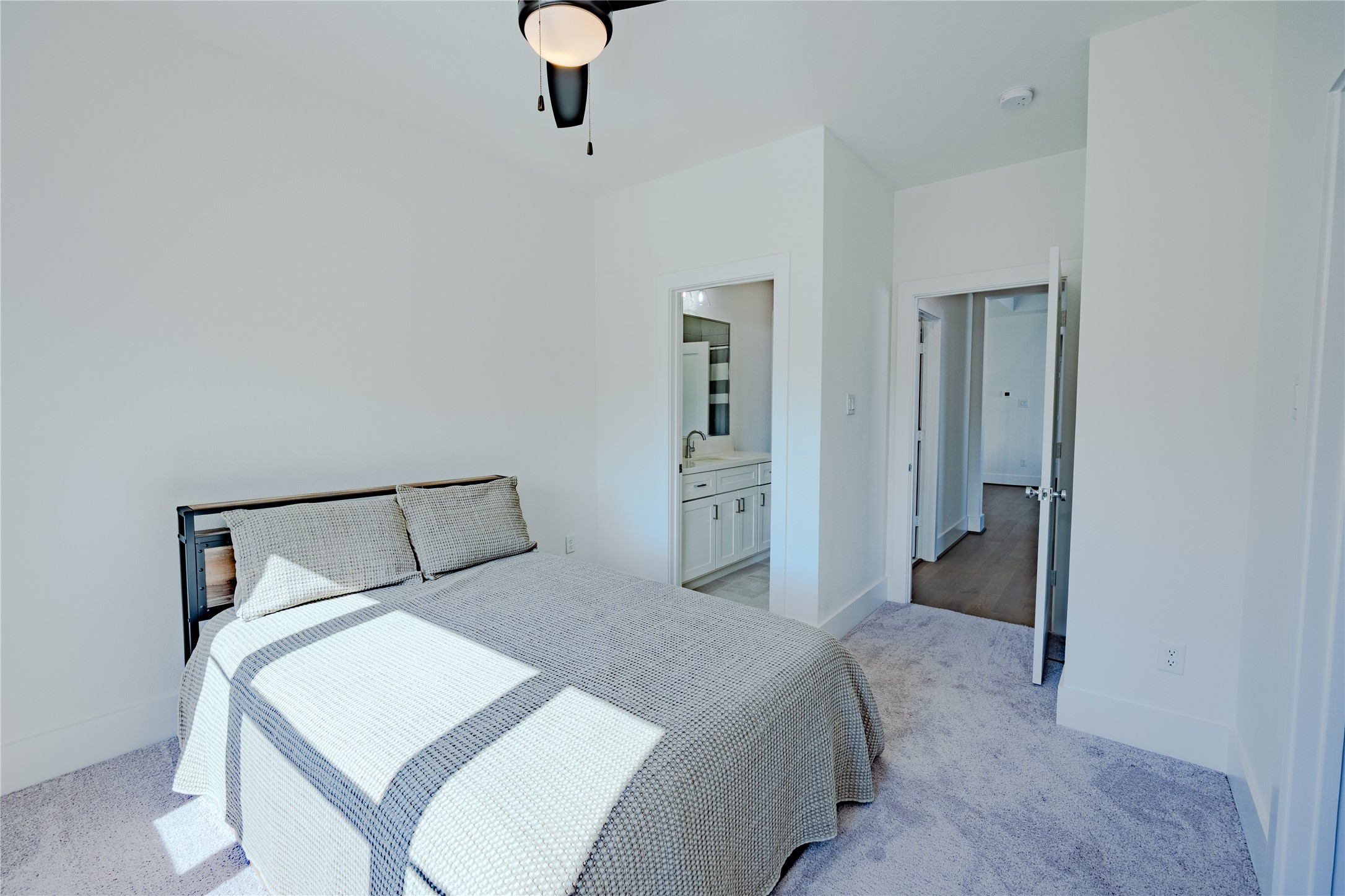 8810 Carousel Lane Houston, TX 77080 - Photo 35 of 37 a bedroom with a bed and closet