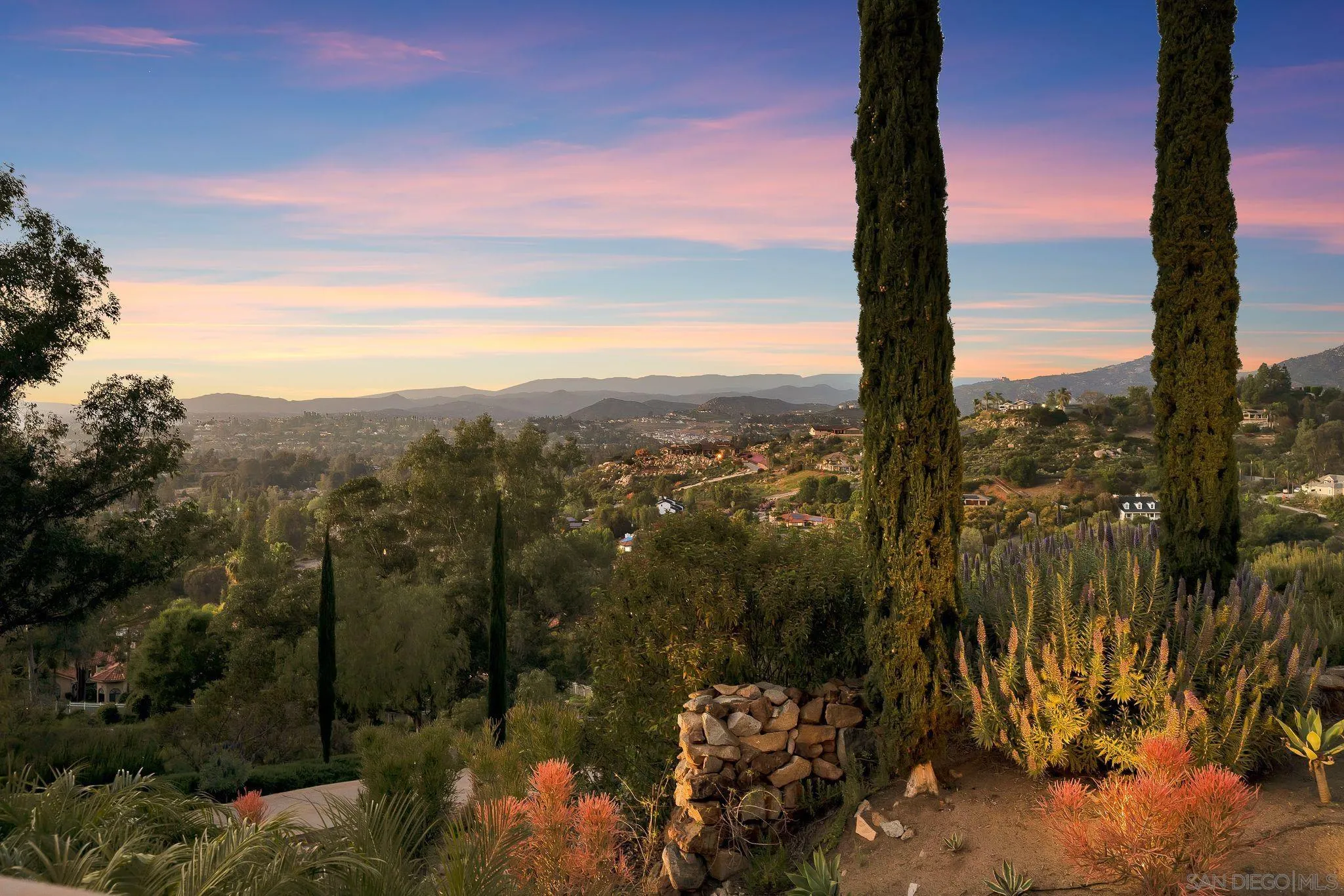 12920 Glen Circle Road Poway, CA 92064 - Photo 11 of 69 a view of a city from a balcony