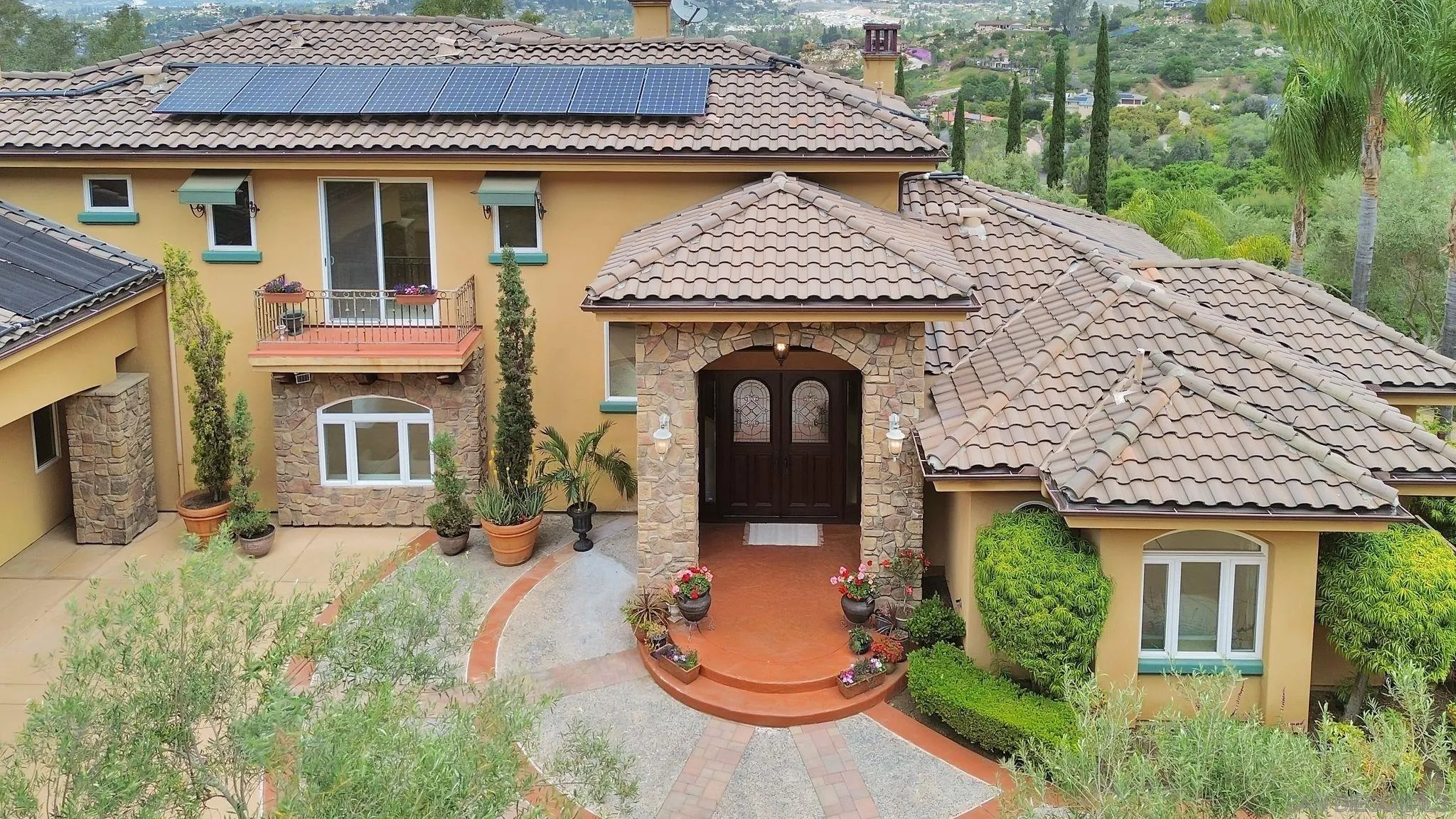 12920 Glen Circle Road Poway, CA 92064 - Photo 67 of 69 a view of a house with outdoor space