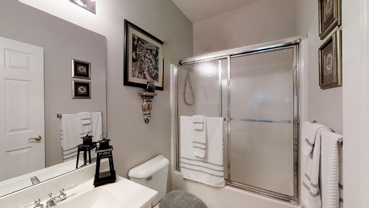 4012 Stone Summit Lane Raleigh, NC 27603 - Photo 15 of 20 Full Bath between 2 Bedrooms