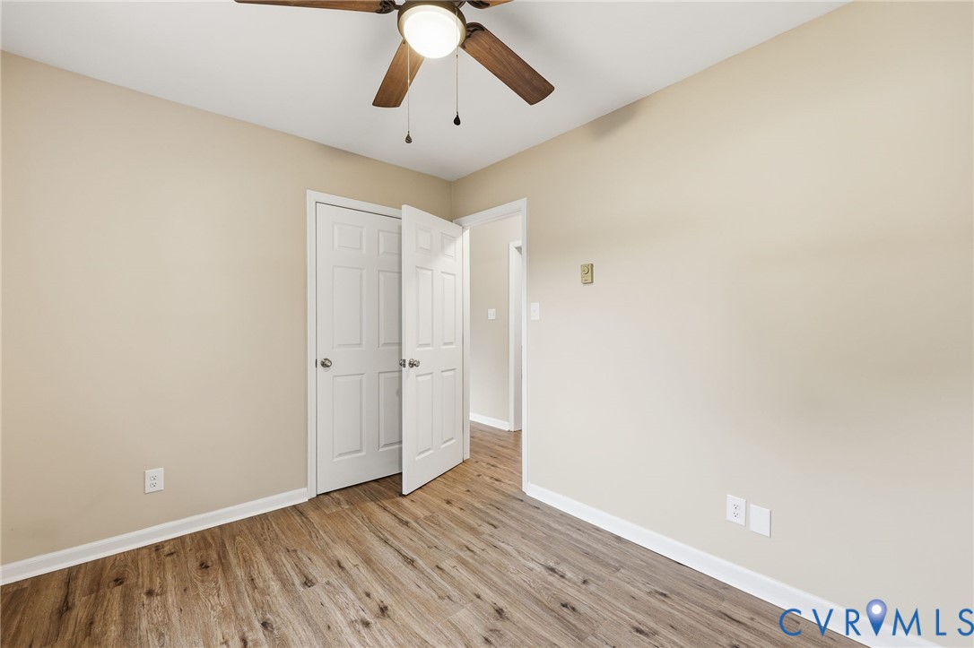 5106 Conduit Road Colonial Heights, VA 23834 - Photo 17 of 26 Unfurnished bedroom with light wood finished floor