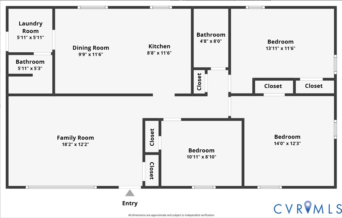 5106 Conduit Road Colonial Heights, VA 23834 - Photo 26 of 26 View of home floor plan