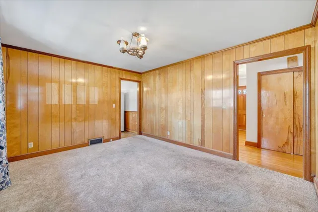 a view of front door