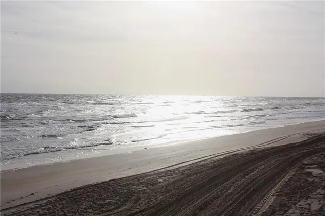 a view of beach and ocean