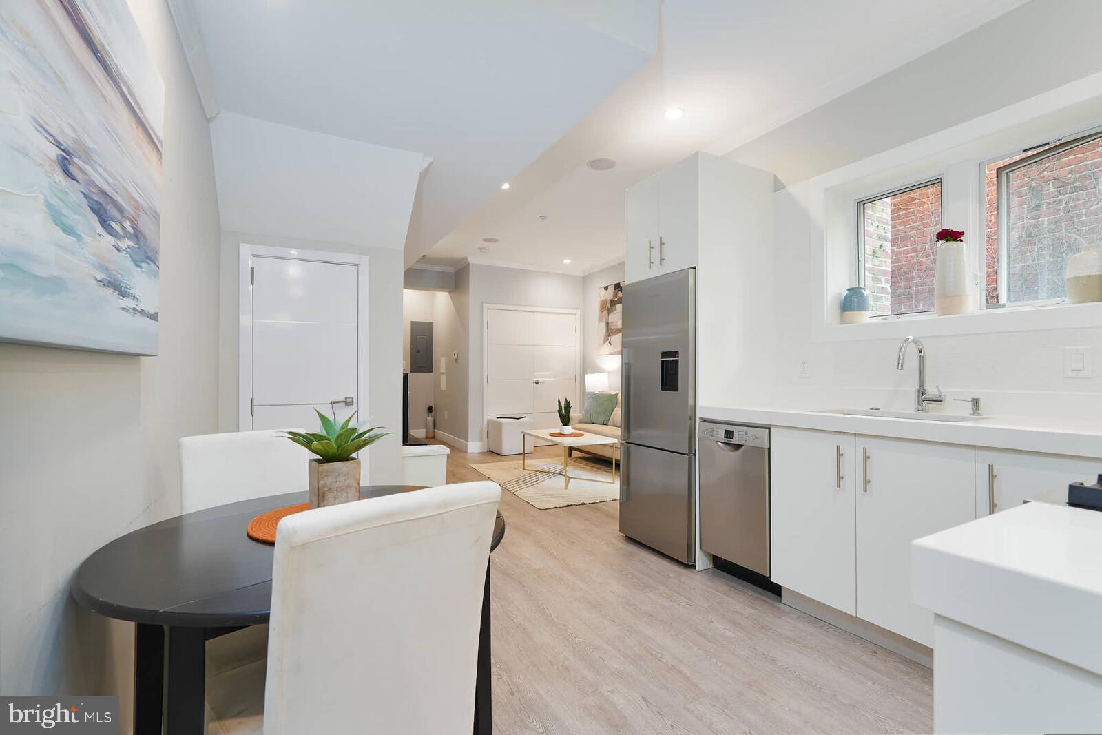 1461 Chapin Street Northwest Washington, DC 20009 - Photo 34 of 67 Modern kitchen with sleek finishes.