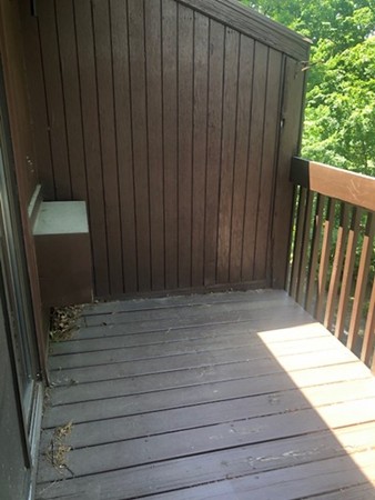340 Sunderland Road, Unit 36G Worcester, MA 01604 - Photo 11 of 19 a view of wooden balcony