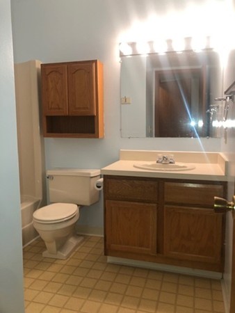 340 Sunderland Road, Unit 36G Worcester, MA 01604 - Photo 12 of 19 a bathroom with a sink toilet and mirror