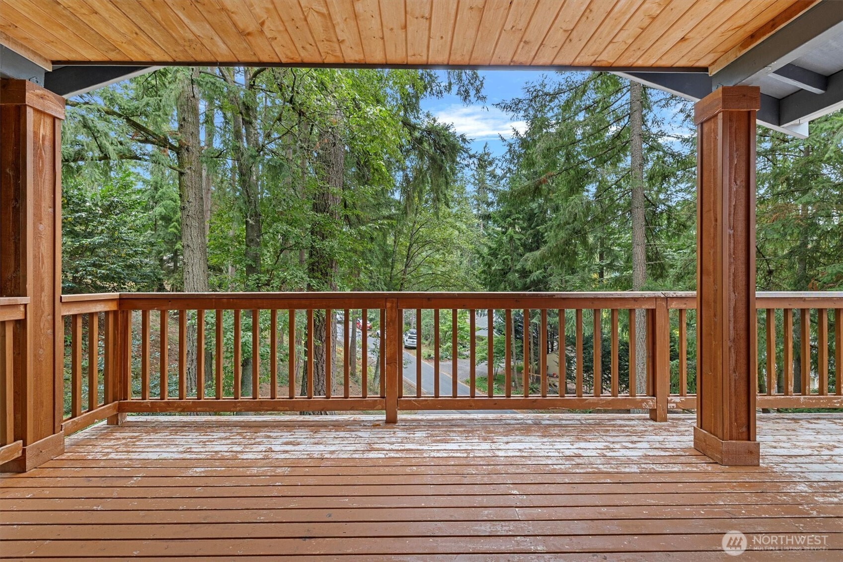 28 Grand View Lane Bellingham, WA 98229 - Photo 27 of 33 a view of balcony with wooden floor
