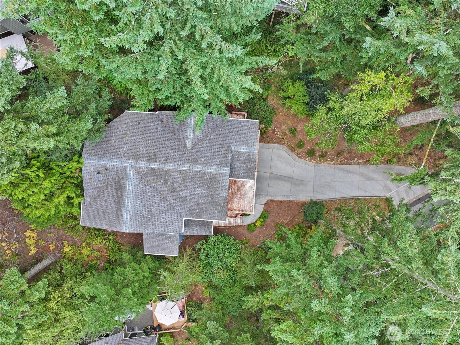 28 Grand View Lane Bellingham, WA 98229 - Photo 30 of 33 an aerial view of a house with a yard and large tree
