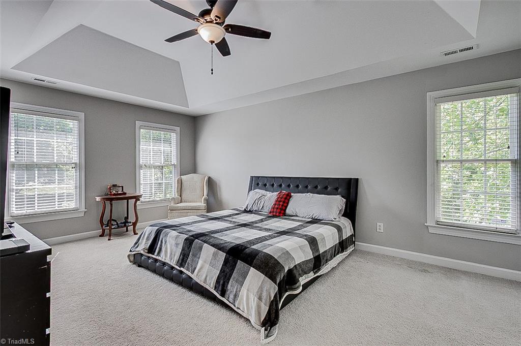 6103 Trotter Ridge Road Summerfield, NC 27358 - Photo 20 of 38 Primary bedroom