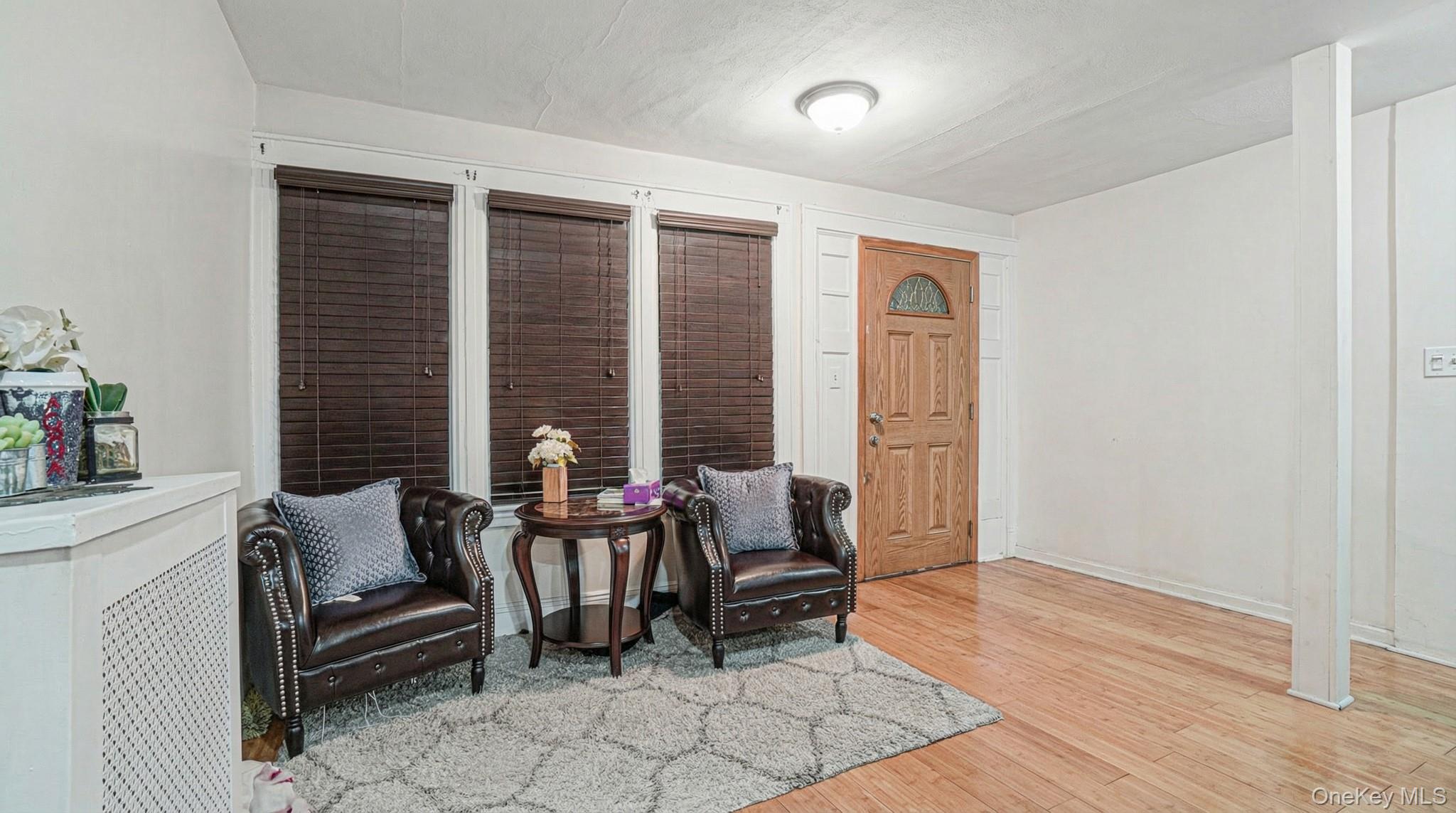 237-09 93rd Road Queens, NY 11426 - Photo 4 of 17 Living area with light wood-style floors