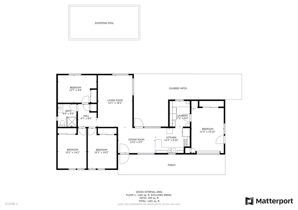 19454 Stagg Street Reseda, CA 91335 - Photo 39 of 39 Matterport Floor Plan