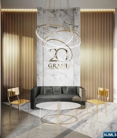 a utility room with a couch