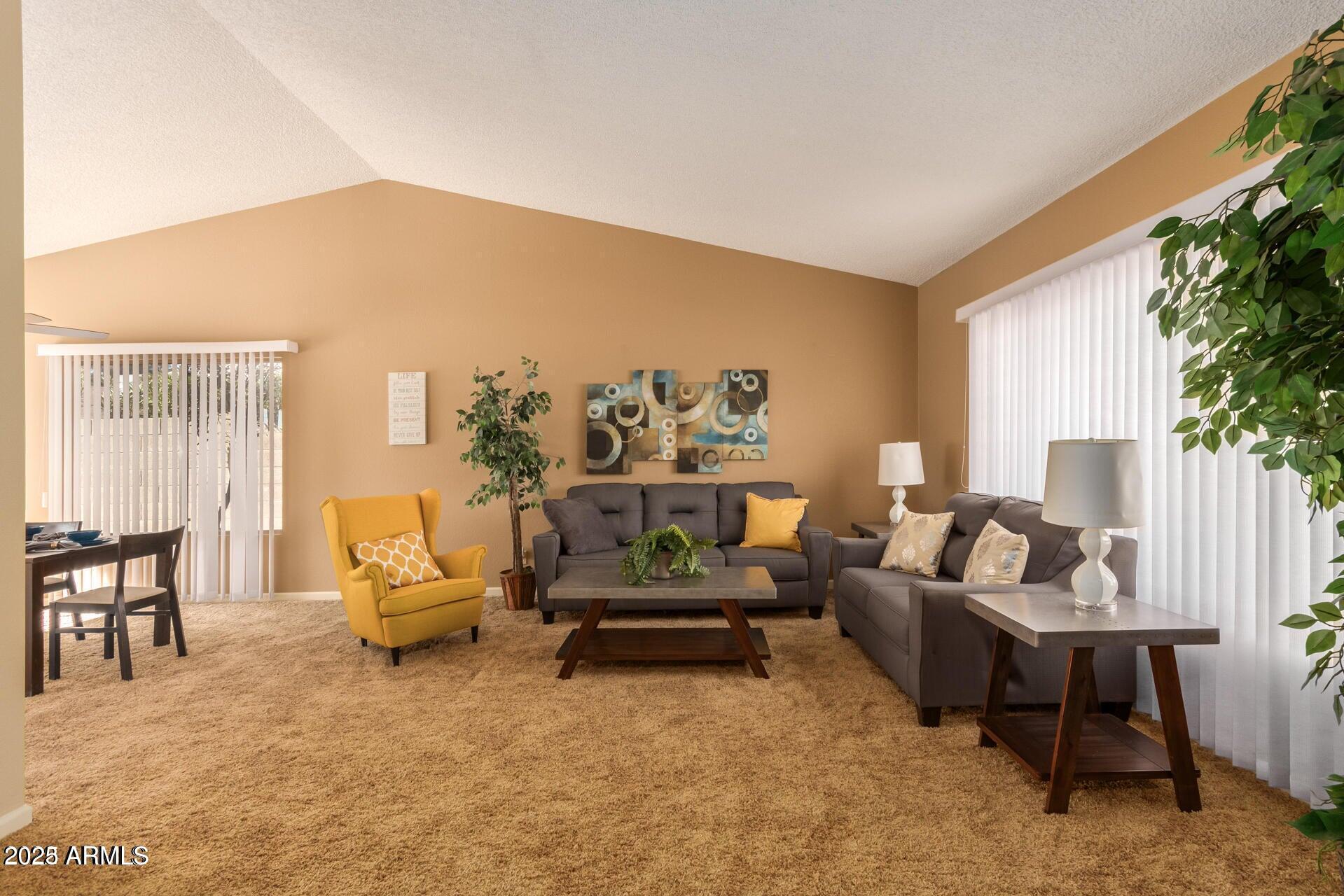 2221 West Rockwell Drive Chandler, AZ 85224 - Photo 3 of 14 a living room with furniture and a potted plant