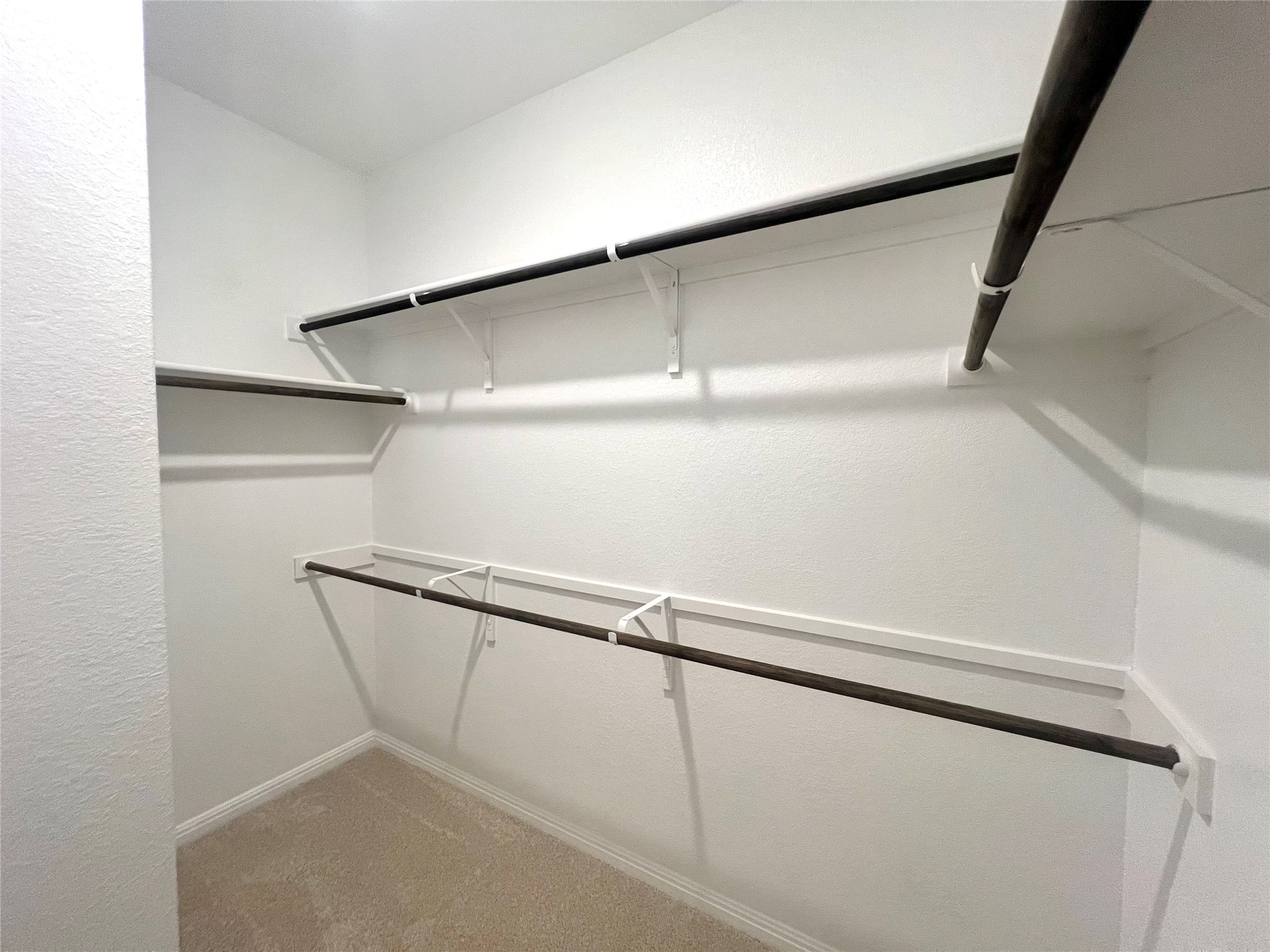 365 Young Street Buda, TX 78610 - Photo 10 of 27 a view of walk in closet with empty racks