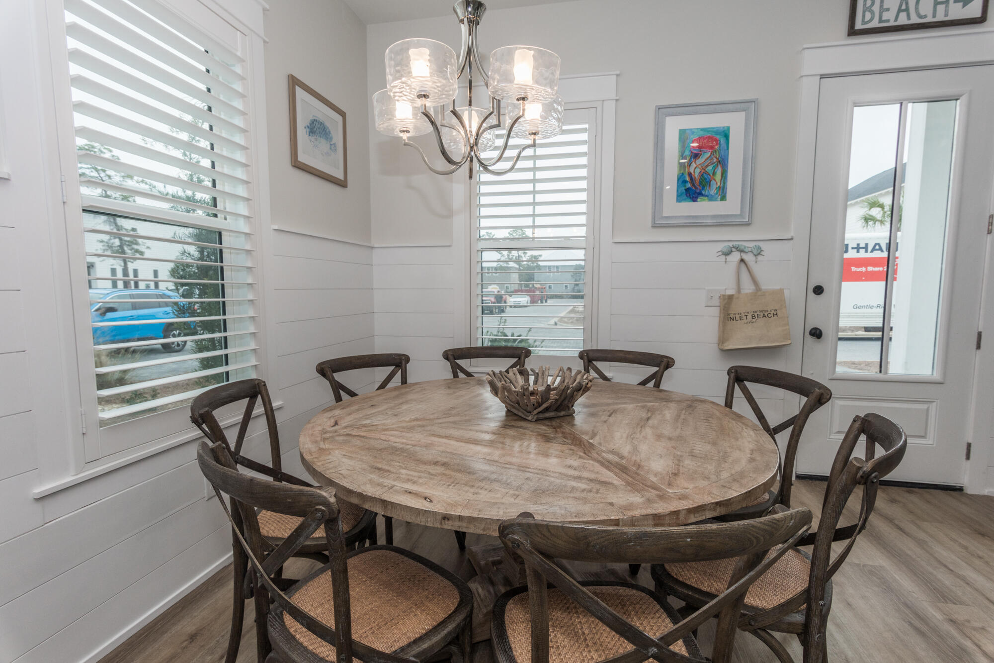 68 Beach View Drive Inlet Beach, FL 32461 - Photo 24 of 78 a view of a dining room with furniture and window