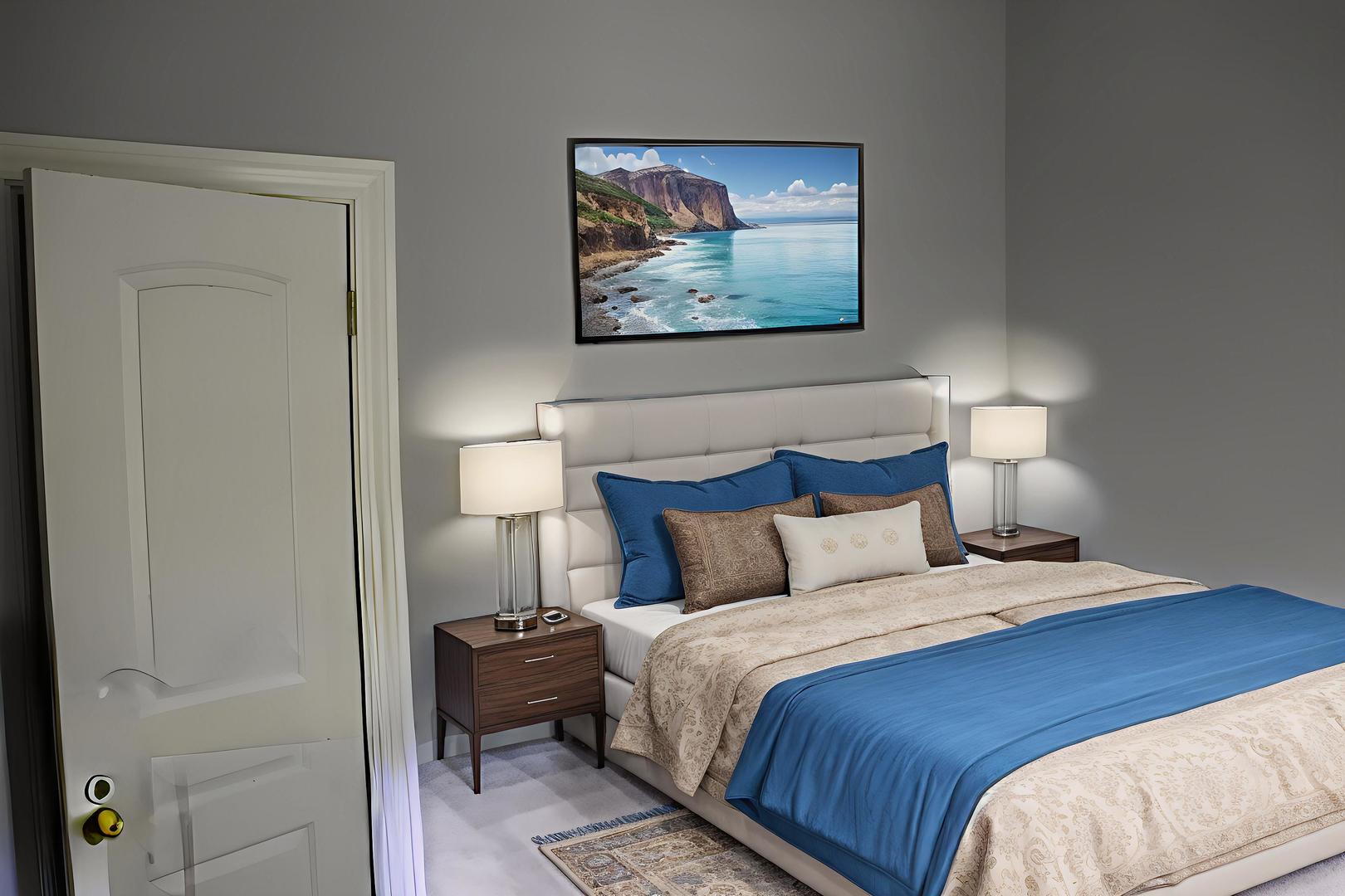 5718 South Sangamon Street, Unit 2 Chicago, IL 60621 - Photo 22 of 35 a bedroom with a bed and a lamp on dresser