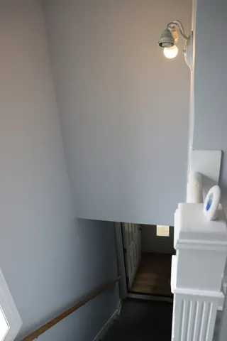 a view of room with furniture