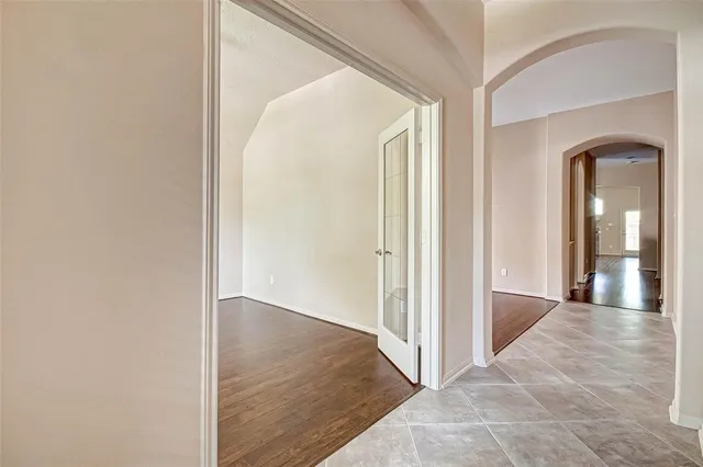 a view interior of the house and hallway