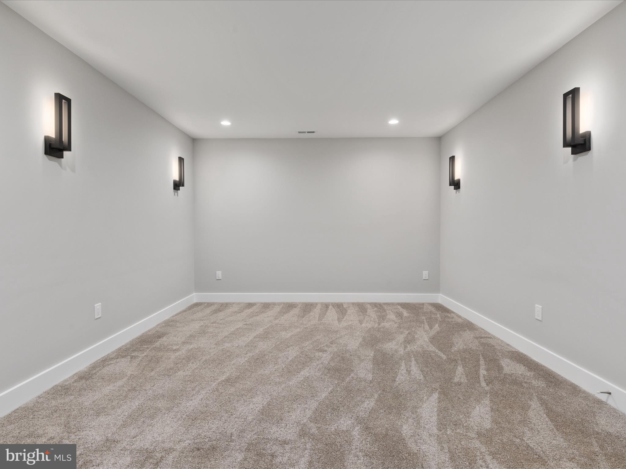 9727 Maury Road Fairfax, VA 22032 - Photo 54 of 64 Media center with lighting