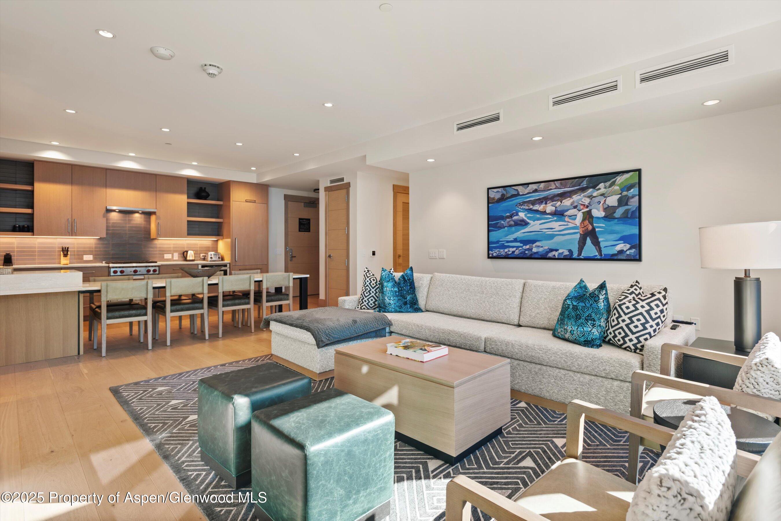 130 Wood Road, Unit 461463 Snowmass Village, CO 81615 - Photo 5 of 25 Open-Concept Living Area