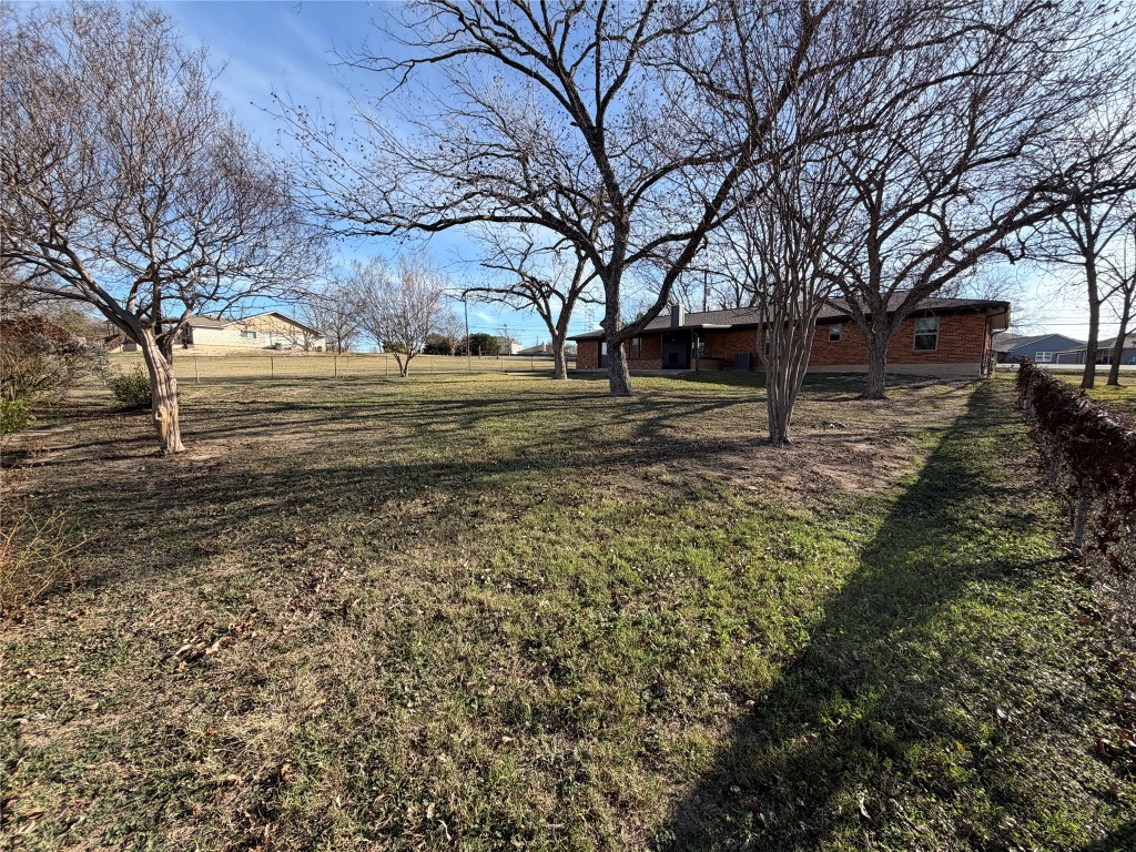 9712 Springdale Road Austin, TX 78754 - Photo 37 of 40 a view of a yard with a tree